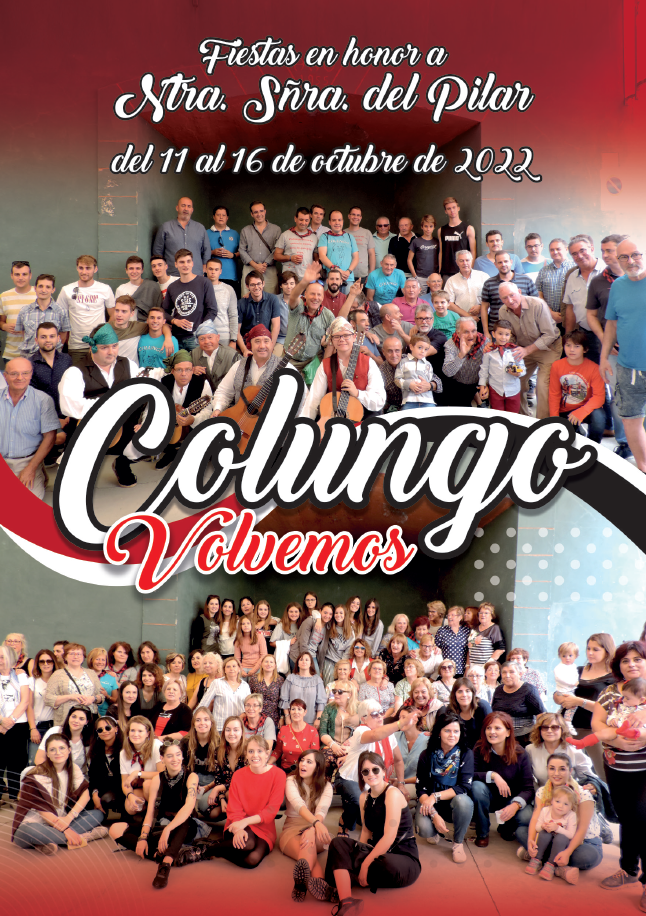 Imagen: Colungo. Fiestas en Honor a Nuestra Señora del Pilar. Cartel