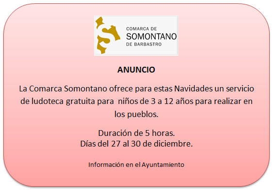 Imagen Guardería en Colungo para Navidad