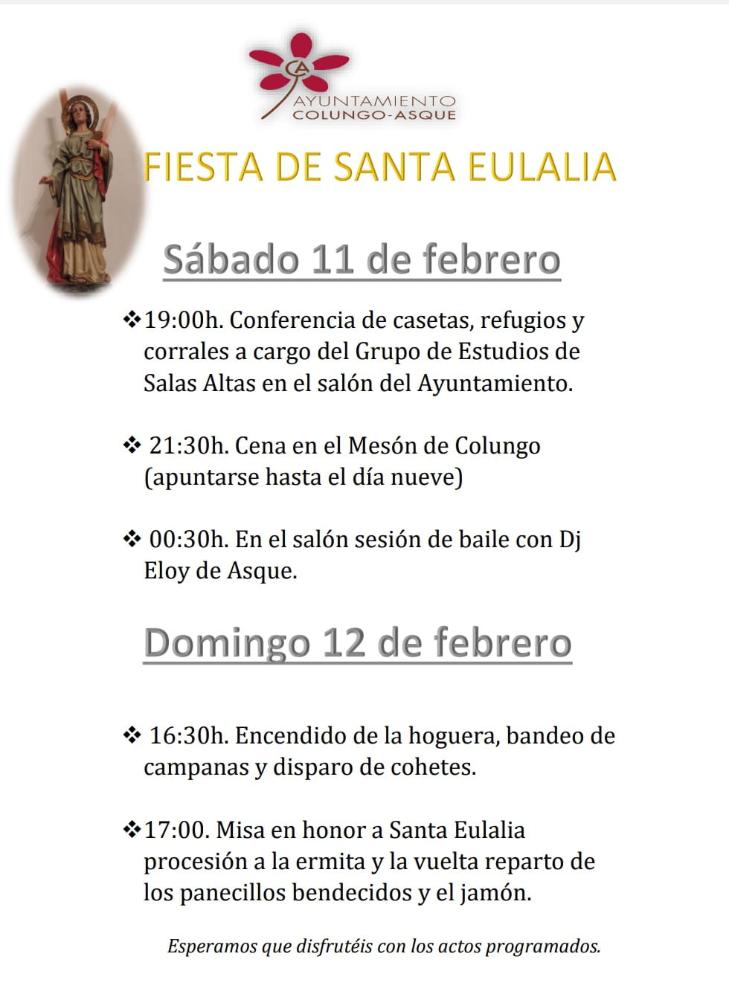 Imagen Fiestas de Santa Eulalia en Colungo-Asque