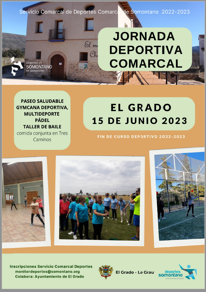 Imagen Jornada Comarcal de fin de curso deportivo en El Grado