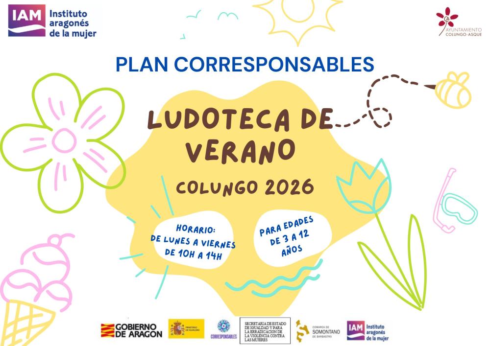 Imagen Colungo vuelve a contar con servicio de ludoteca para el verano 2026