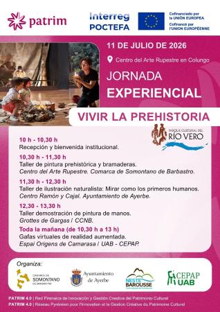 Imagen Jornada experiencial "VIVIR LA PREHISTORIA" en el Centro de...