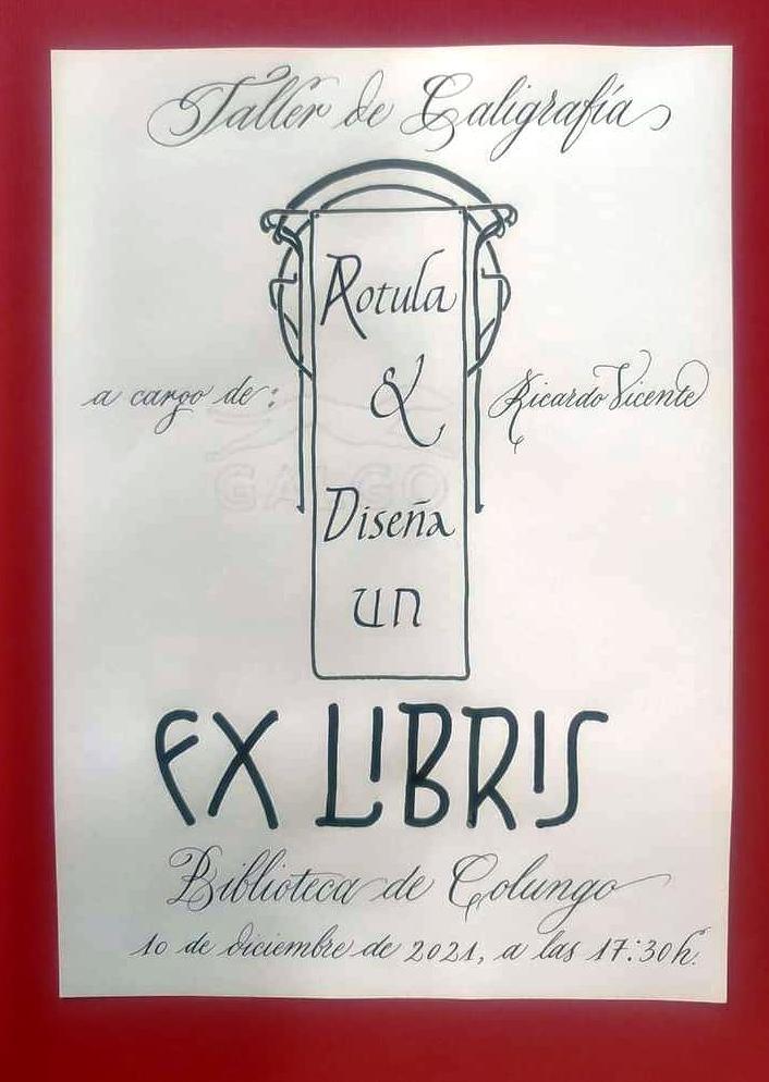 Imagen Taller de caligrafía en Colungo